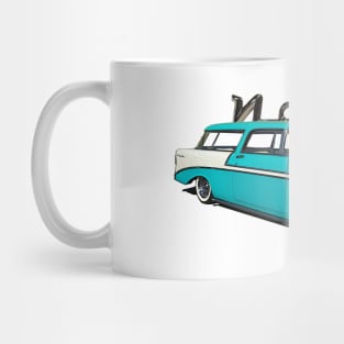 1956 Chevy Nomad Custom Turquoise Mug